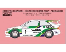 Transkit – Escort RS Cosworth - YACCO - Tour de Corse 1996 - Bernardini / Francois 1/24